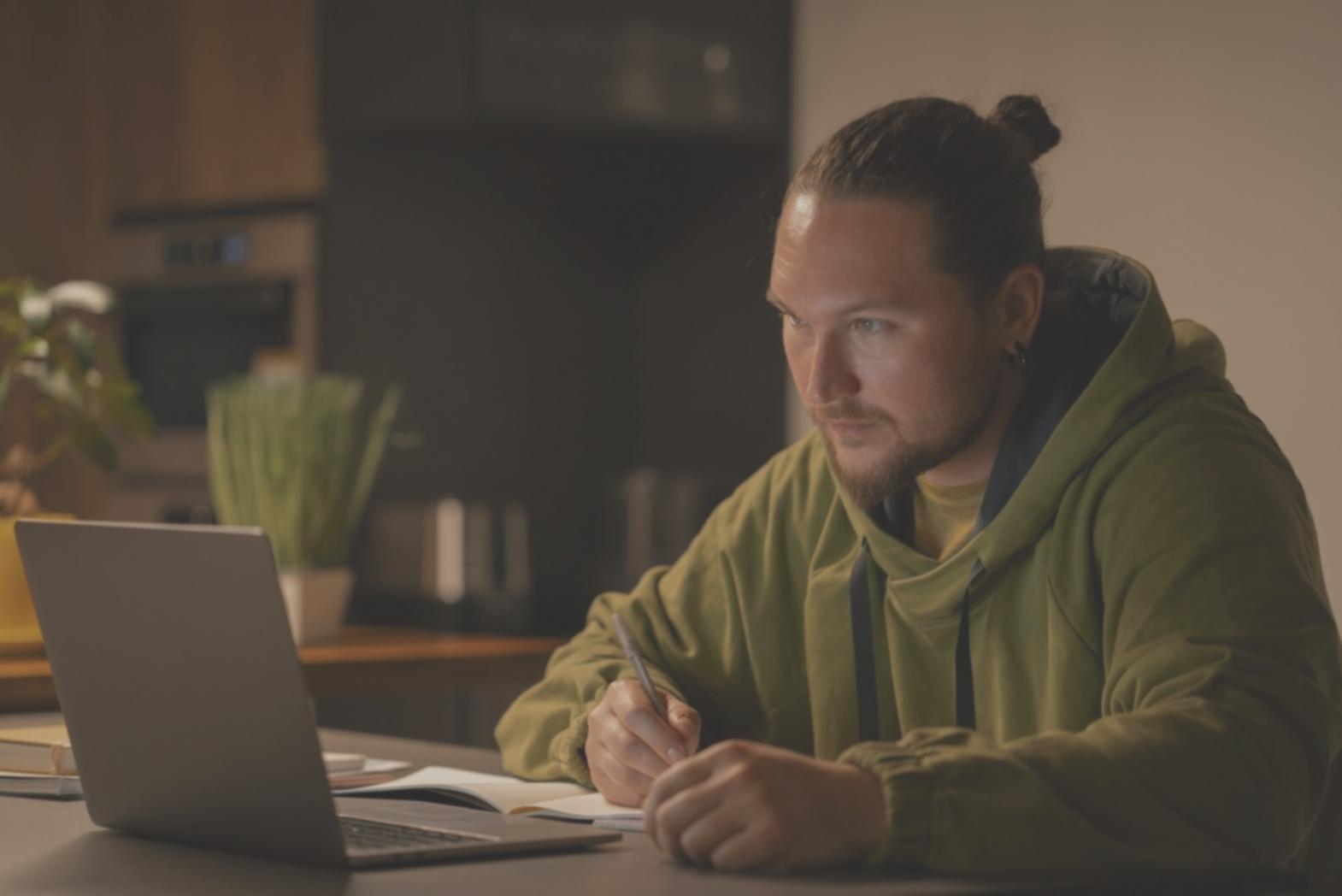 Professional SEO workspace